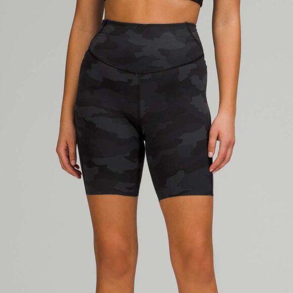 Base Pace HR 8" Nulux shorts , 6, Heritage 365 Camo Deep Coal Multi - Picture 8 of 9